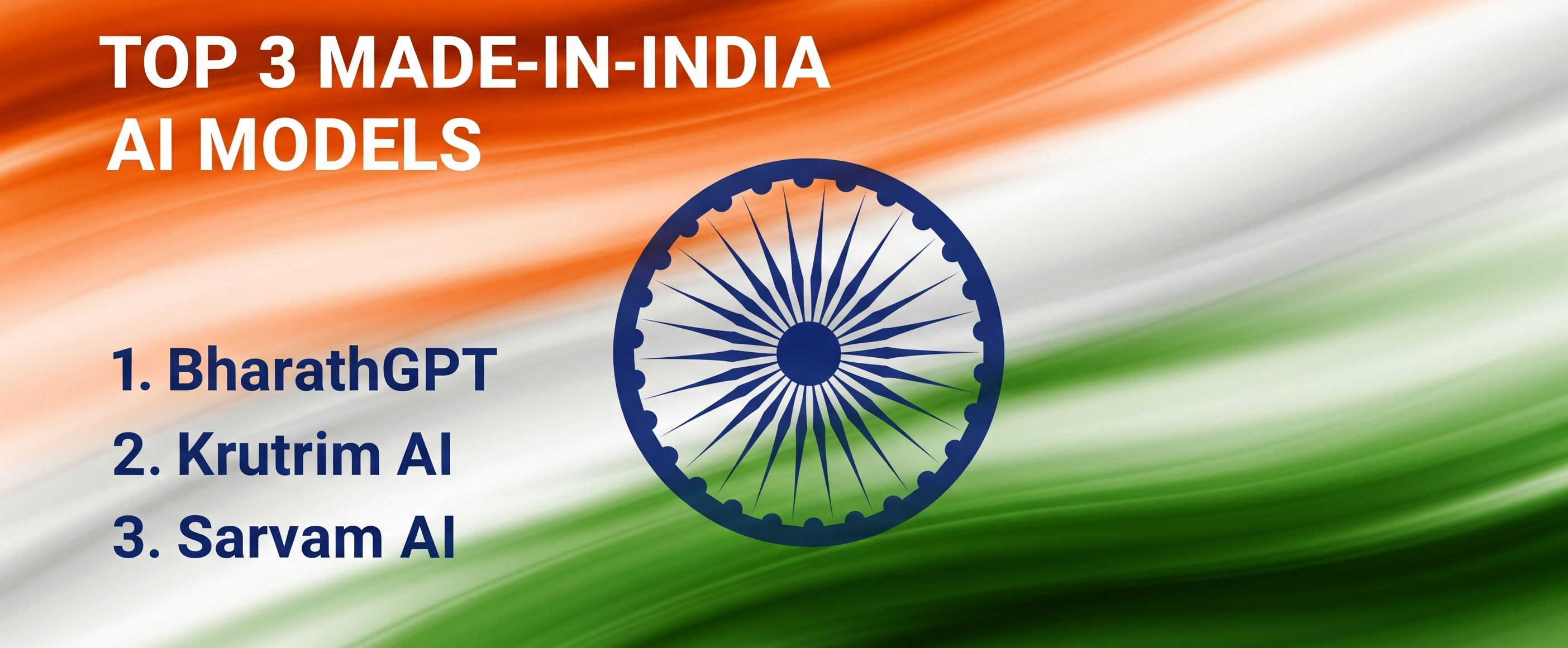 Top 3 Made-in-India AI Models You Should Know About