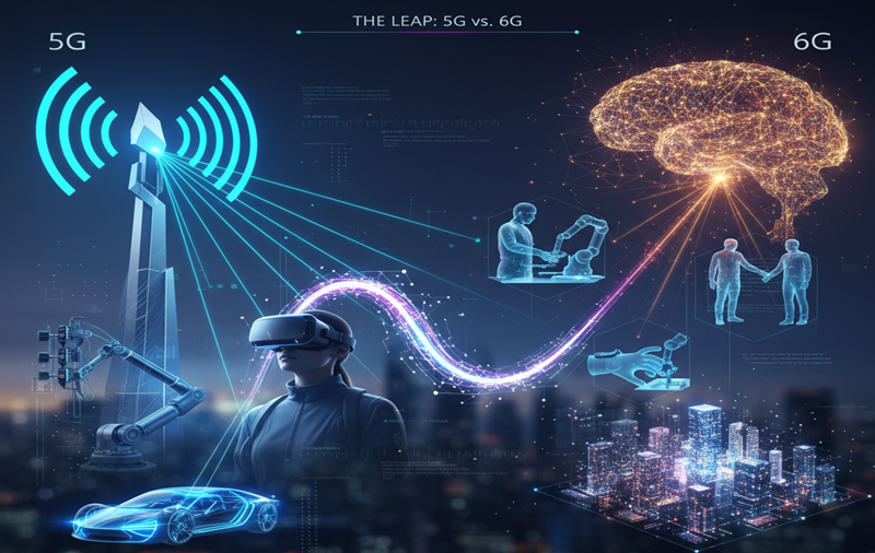 Understanding 6G: Key Differences from 5G