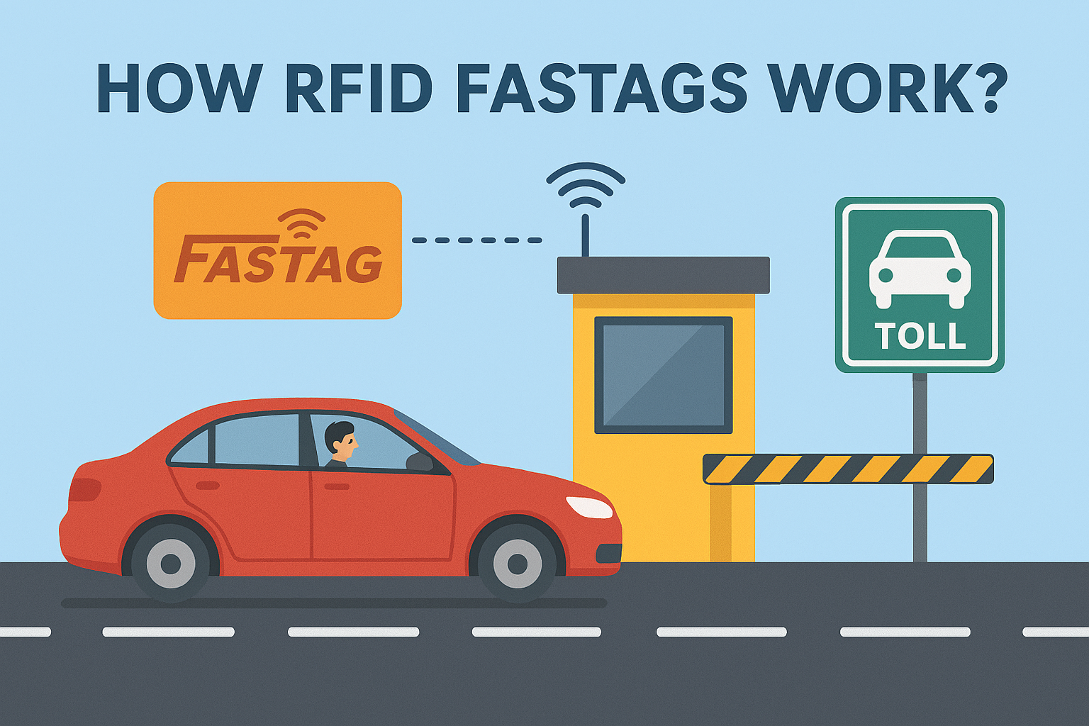 How RFID fastags work?